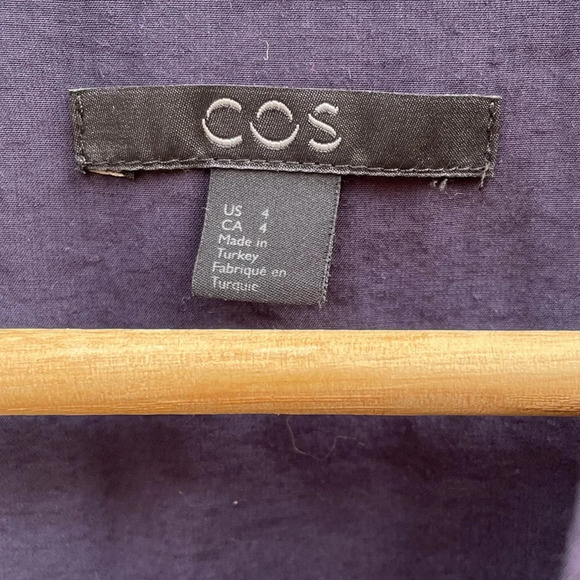 COS Navy Tunic  Top, size 4 - Picture 5 of 8